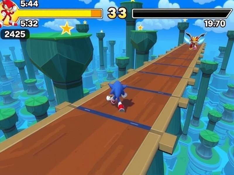 Striker Sonic Flash gameplay screenshot
